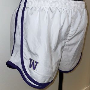 Nike UW Dri-Fit white athletic shorts size S